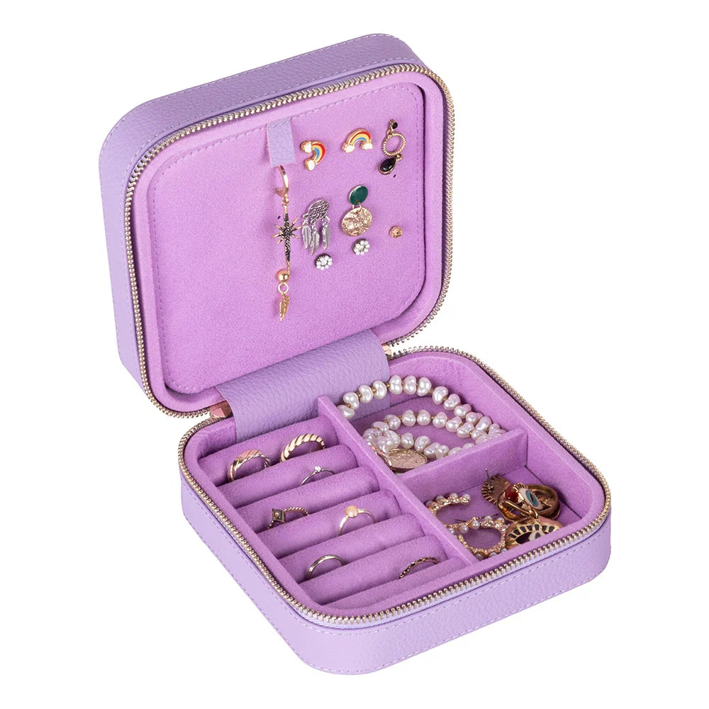 Amanda Leather Jewelry Box, Large