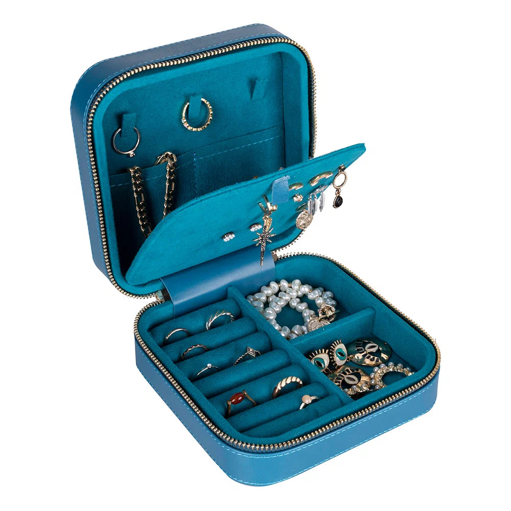 Amanda Leather Jewelry Box, Large
