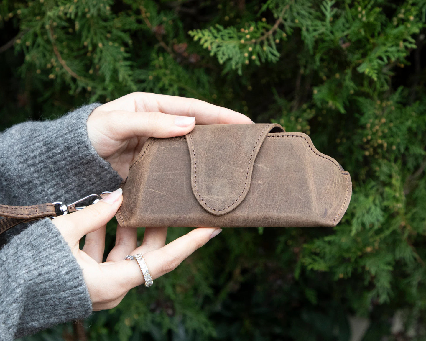 Riviera Glasses Leather Case