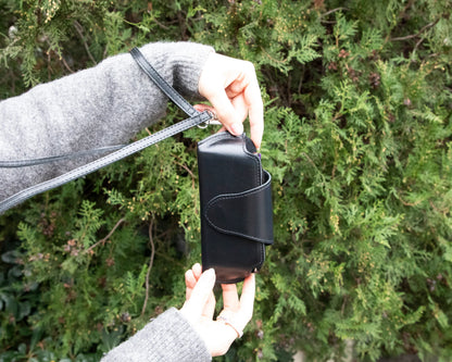 Riviera Magnetic Leather Glasses Case