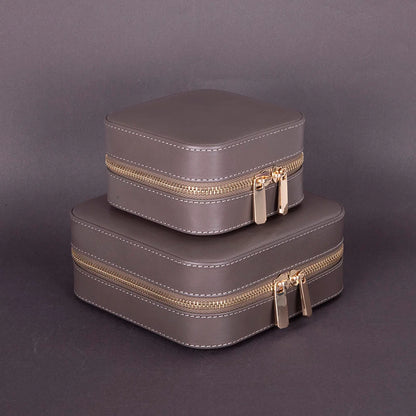 Amanda Medium Leather Jewelry Box