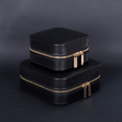 Amanda Medium Leather Jewelry Box