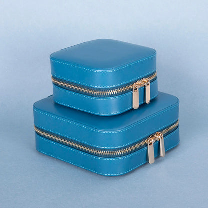 Amanda Medium Leather Jewelry Box