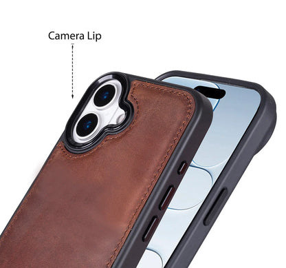 Magic iPhone 17 Detachable Leather Wallet Case – Core Palette