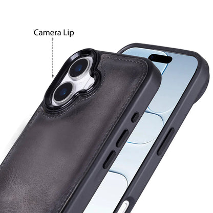 Magic iPhone 17 Detachable Leather Wallet Case – Core Palette