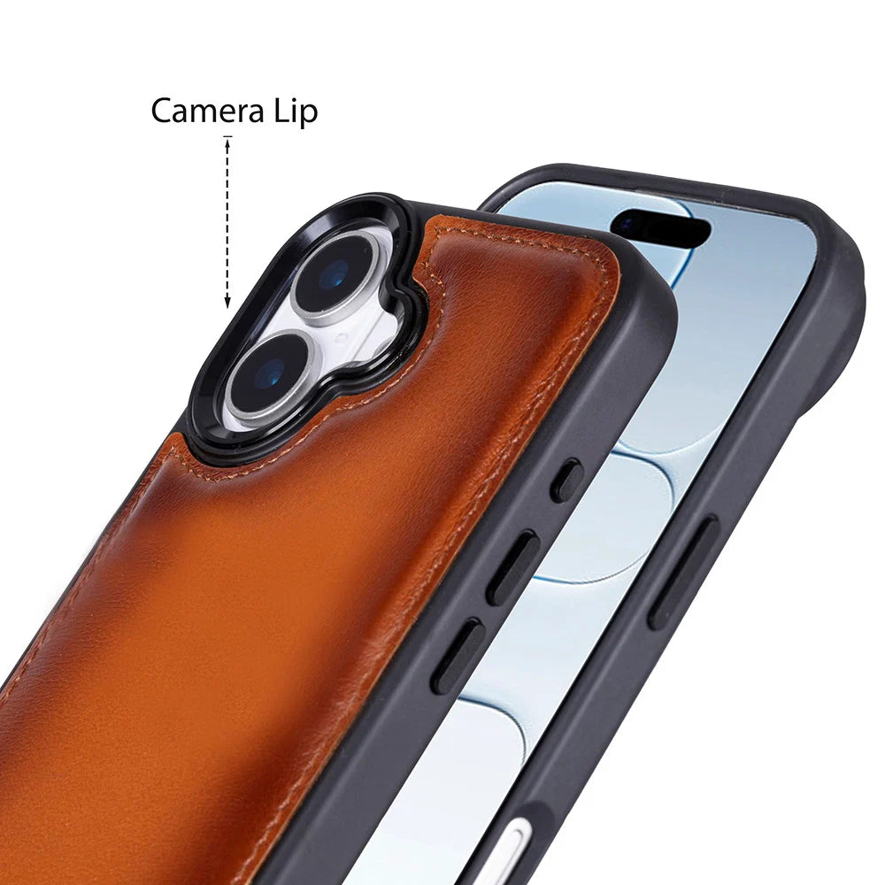 Magic iPhone 17 Detachable Leather Wallet Case