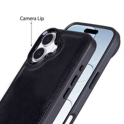 Magic iPhone 17 Detachable Leather Wallet Case – Core Palette