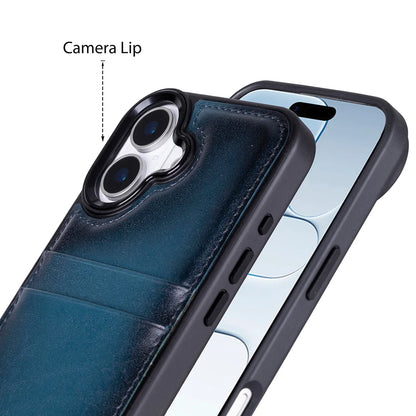 Flex Cover iPhone 17 Leather Card Holder Case