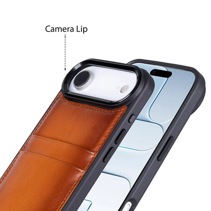 Flex Cover iPhone Air Leather Card Holder Case
