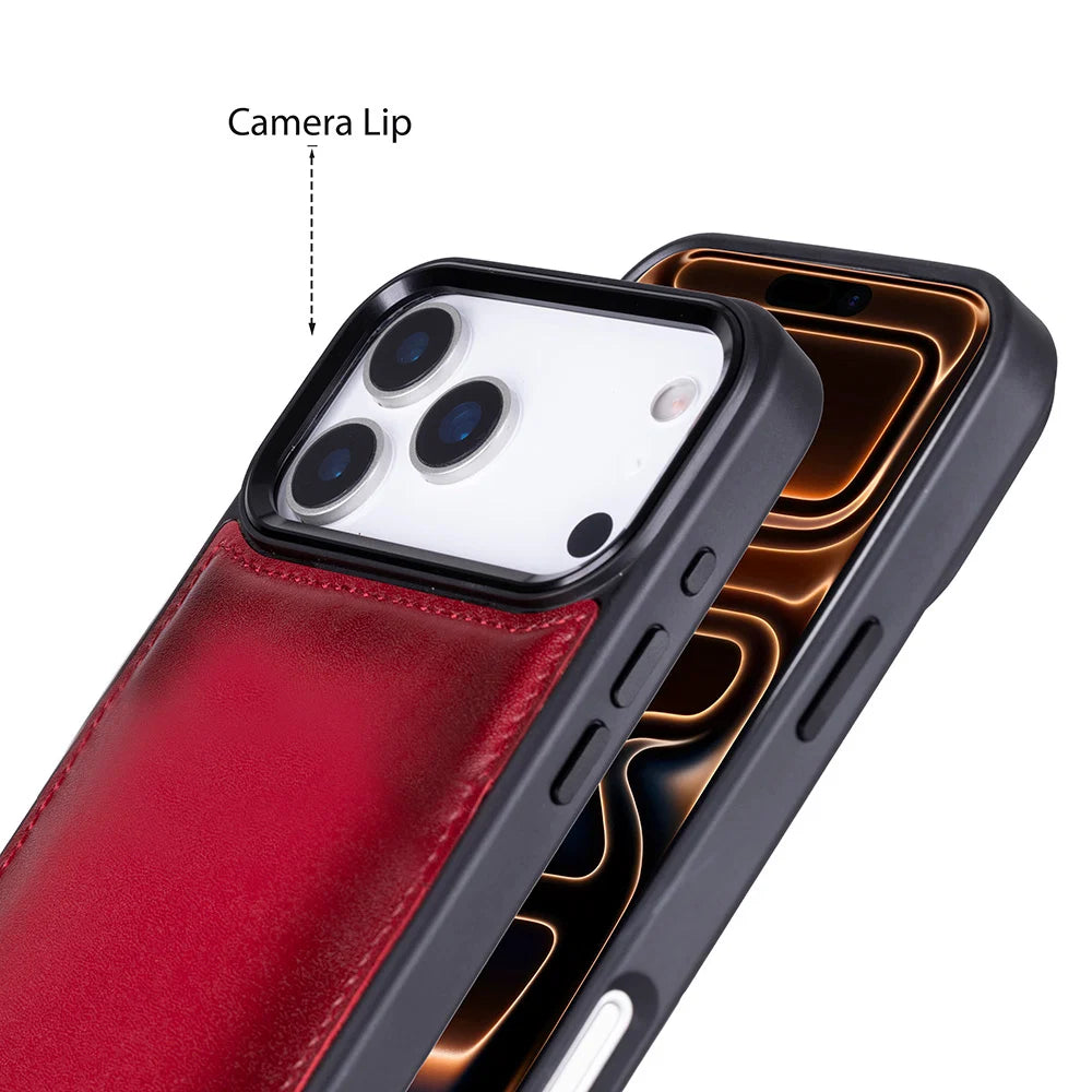 Magic iPhone 17 Pro Detachable Leather Wallet Case