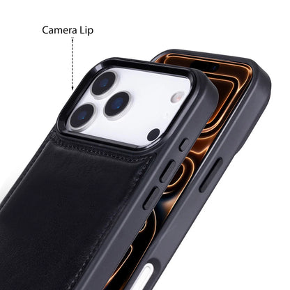 Magic iPhone 17 Pro Max Detachable Leather Wallet Case – Core Palette