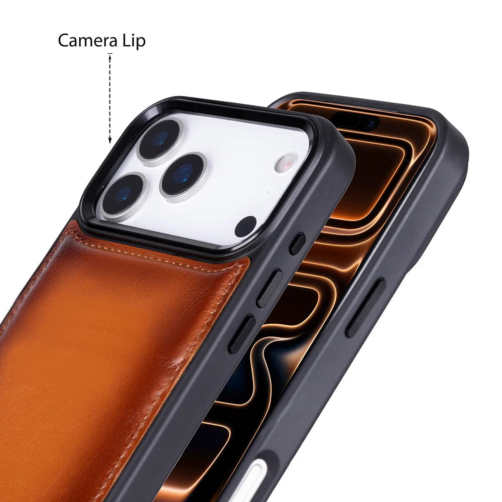 Magic iPhone 17 Pro Detachable Leather Wallet Case