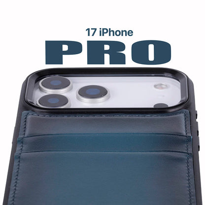 Flex Cover iPhone 17 Pro Leather Card Holder Case
