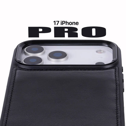 Magic iPhone 17 Pro Detachable Leather Wallet Case – Core Palette