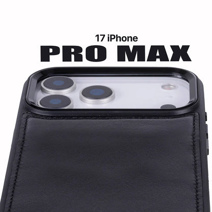 Magic iPhone 17 Pro Max Detachable Leather Wallet Case – Core Palette