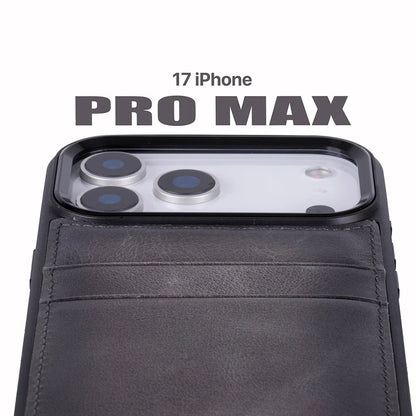 Flex Cover iPhone 17 Pro Max Leather Card Holder Case
