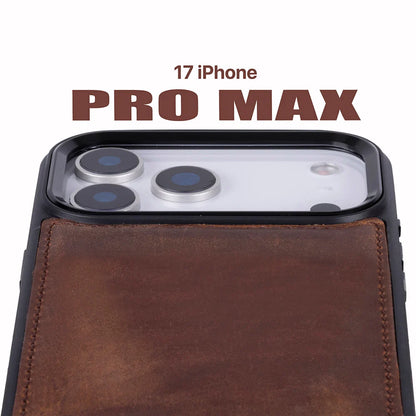 Magic iPhone 17 Pro Max Detachable Leather Wallet Case – Core Palette
