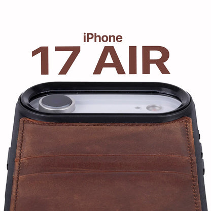 Flex Cover iPhone Air Leather Card Holder Case