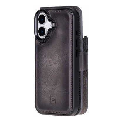 Magic iPhone 17 Detachable Leather Wallet Case – Core Palette
