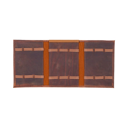 Triple Leather Watch Band Organizer