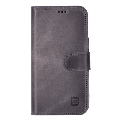 Magic iPhone 17 Detachable Leather Wallet Case – Core Palette