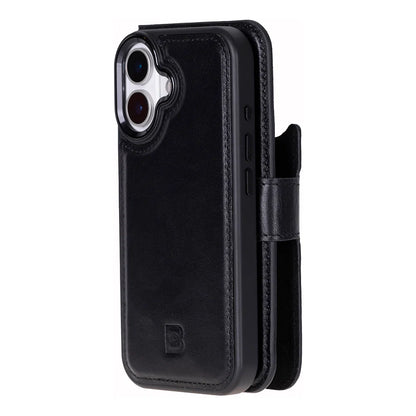 Magic iPhone 17 Detachable Leather Wallet Case – Core Palette