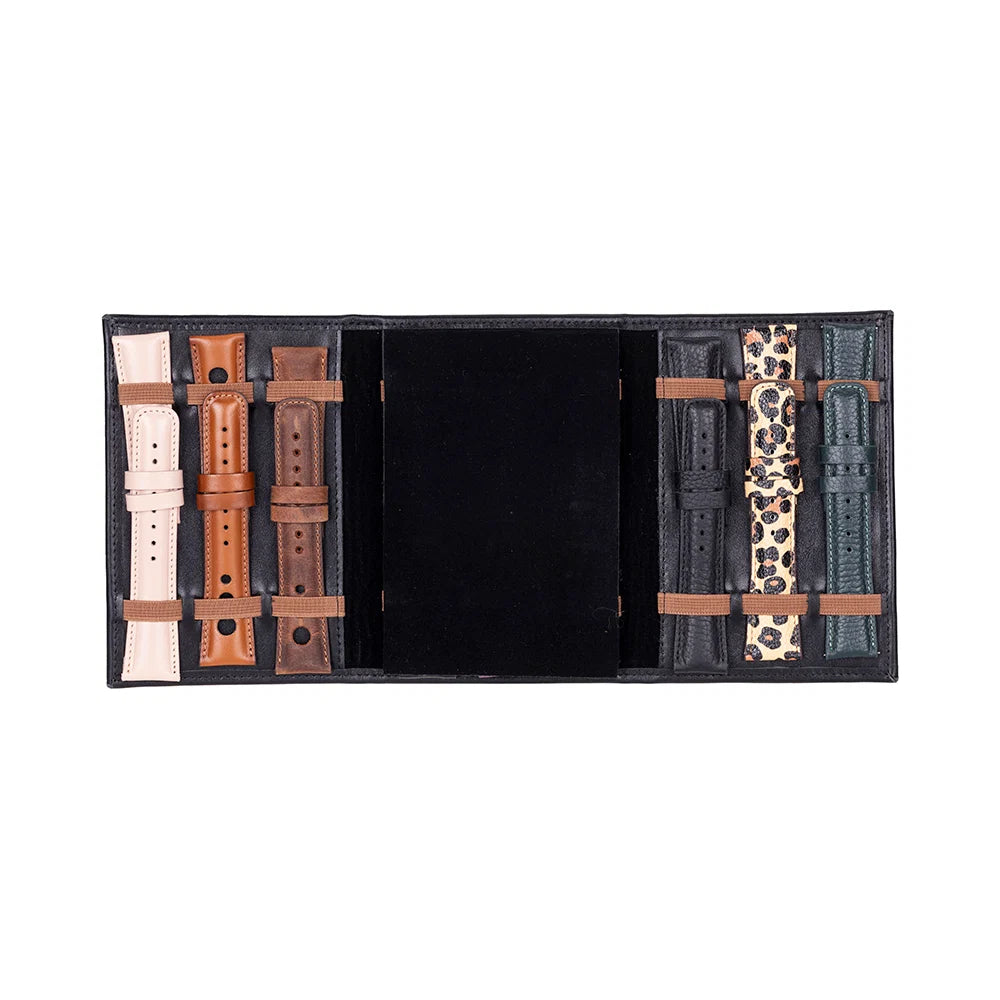 Triple Watch Band Leather Organizer