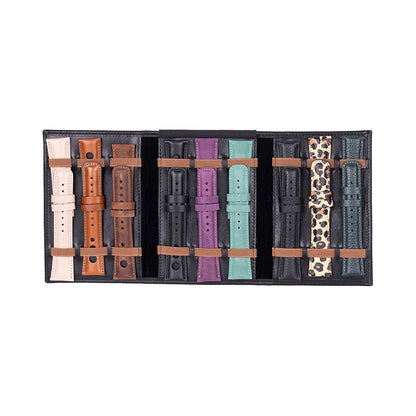 Triple Leather Watch Band Organizer