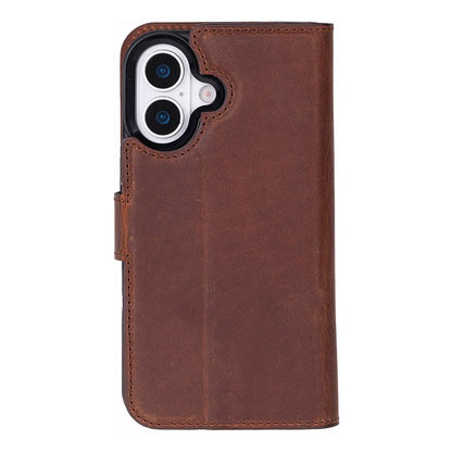 Magic iPhone 17 Detachable Leather Wallet Case – Core Palette