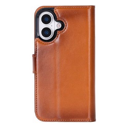Magic iPhone 17 Detachable Leather Wallet Case – Core Palette