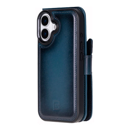 Magic iPhone 17 Detachable Leather Wallet Case – Core Palette