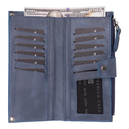 Lozan Leather Phone Crossbody Wallet