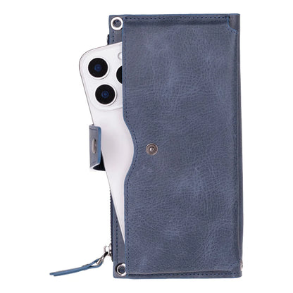 Lozan Leather Phone Crossbody Wallet