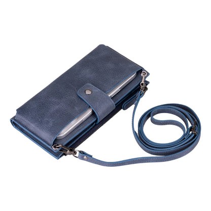 Lozan Leather Phone Crossbody Wallet