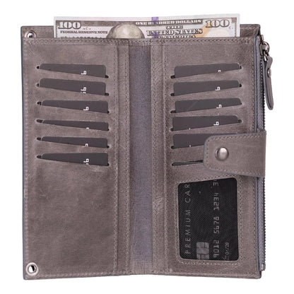 Lozan Leather Phone Crossbody Wallet