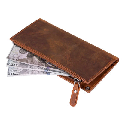 Lozan Leather Phone Crossbody Wallet