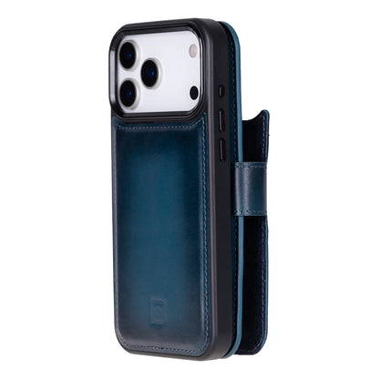 Magic iPhone 17 Pro Detachable Leather Wallet Case – Core Palette