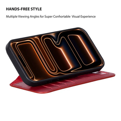 Magic iPhone 17 Pro Max Detachable Leather Wallet Case – Core Palette