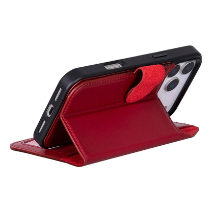 Magic iPhone 17 Pro Detachable Leather Wallet Case – Core Palette