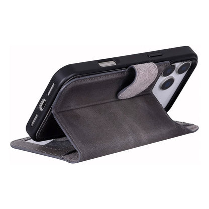 Magic iPhone 17 Pro Max Detachable Leather Wallet Case – Core Palette