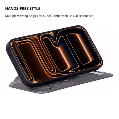 Magic iPhone 17 Pro Max Detachable Leather Wallet Case – Core Palette