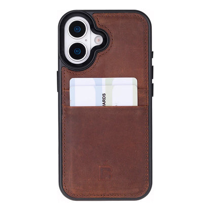 Flex Cover iPhone 17 Leather Card Holder Case
