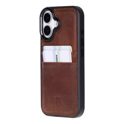 Flex Cover iPhone 17 Leather Card Holder Case