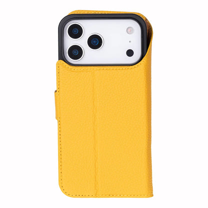 Magic iPhone 17 Pro Detachable Leather Wallet Case – Expanded Palette