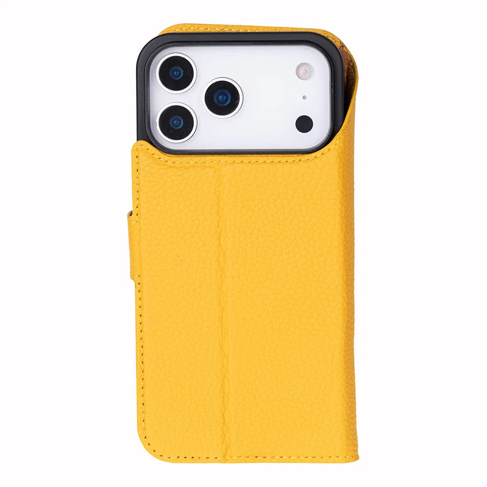 Magic iPhone 17 Pro Max Leather Detachable Wallet Case