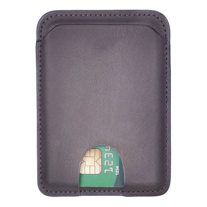 MagFit Magnetic Leather Phone Card Holder