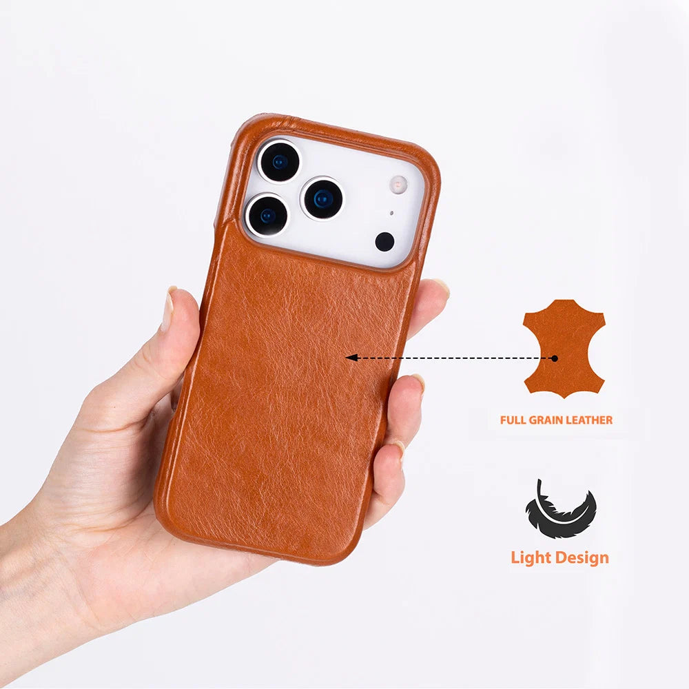 Ultimate Jacket Leather iPhone 17 Pro Case