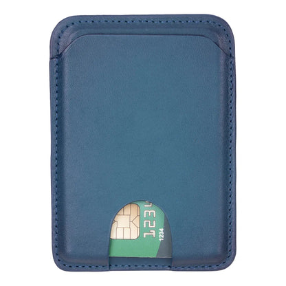 MagFit Magnetic Leather Phone Card Holder