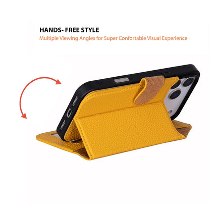 Magic iPhone 17 Pro Max Detachable Leather Wallet Case – Expanded Palette