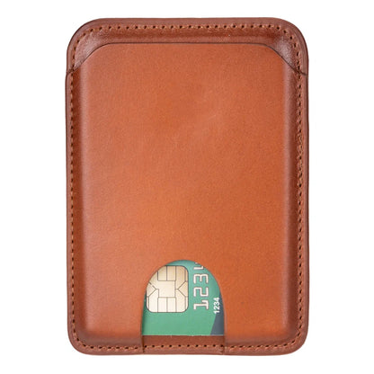 MagFit Magnetic Leather Phone Card Holder